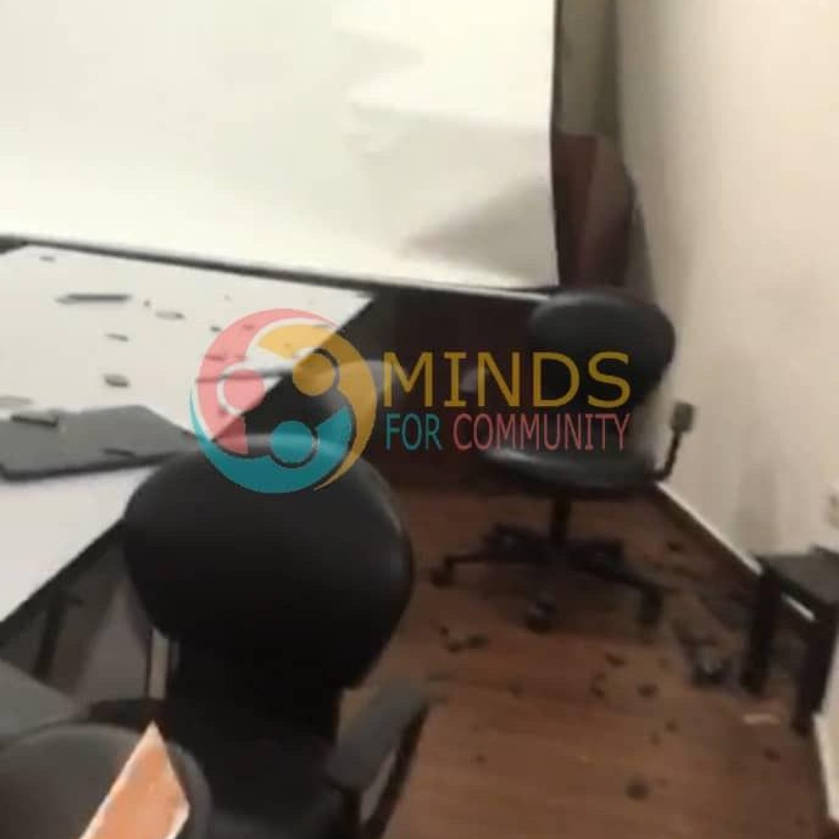 The damaging of our office after Beirut explosion