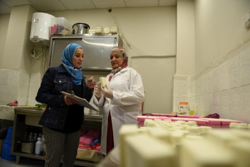Soap making offers fresh start to grieving Syrian refugee