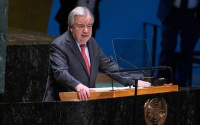 غوتيريش: مليوني إنسان في غزة يبحثون بشدة عن الحماية من الجوع والمرض والقصف الإسرائيلي المتواصل