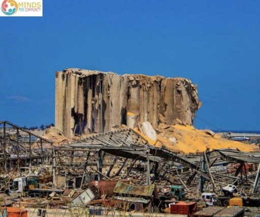 The damage to our office after the Beirut explosion