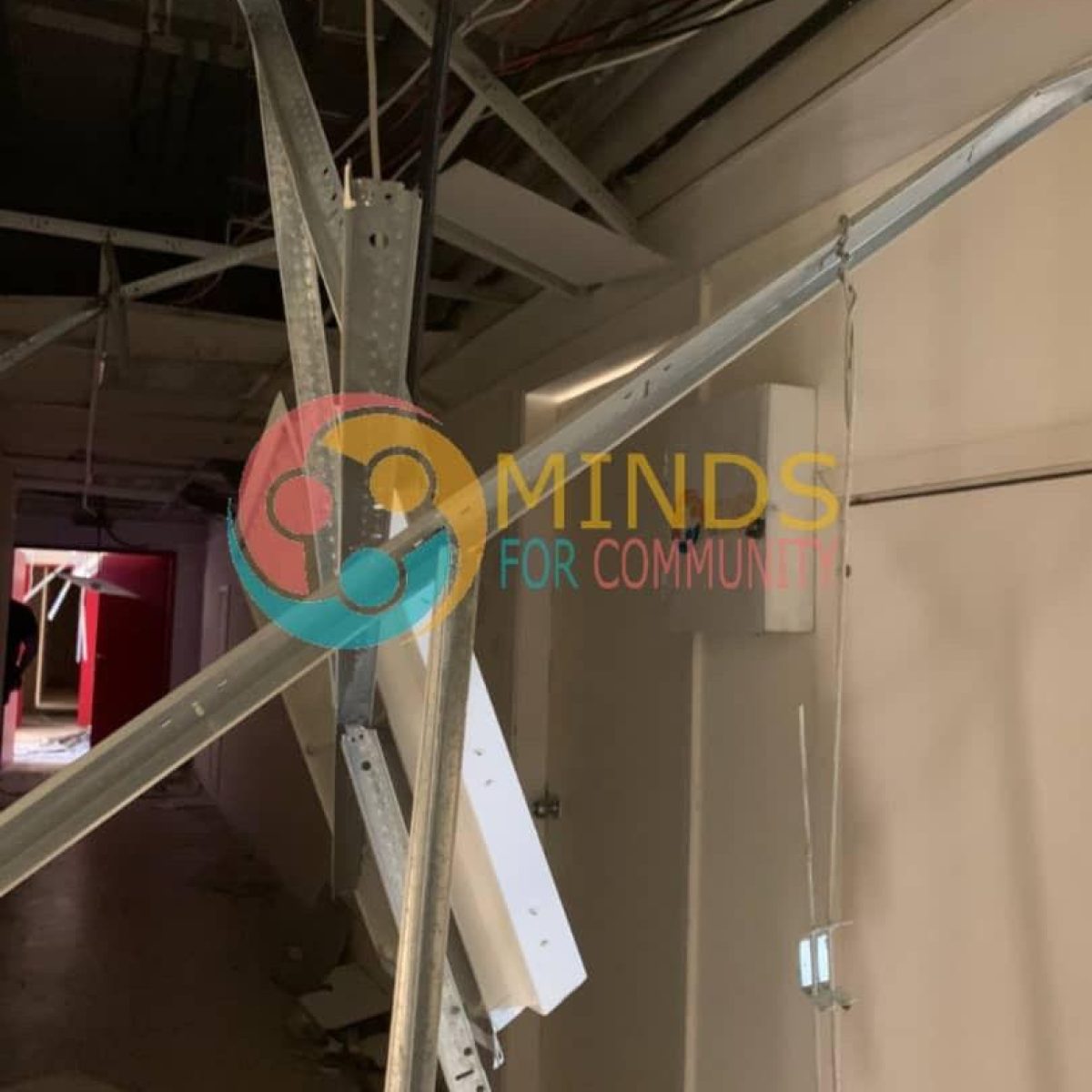 The damage to our office after the Beirut explosion