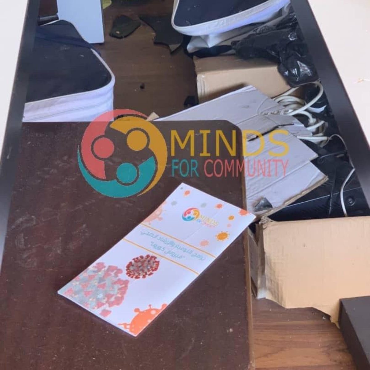 The damage to our office after the Beirut explosion