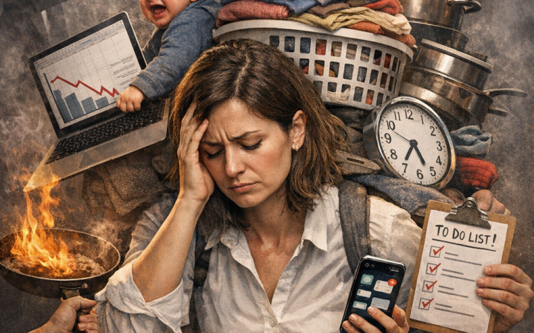 لماذا تتحمّل النساء ضغطًا نفسيًا أشدّ من الرجال؟