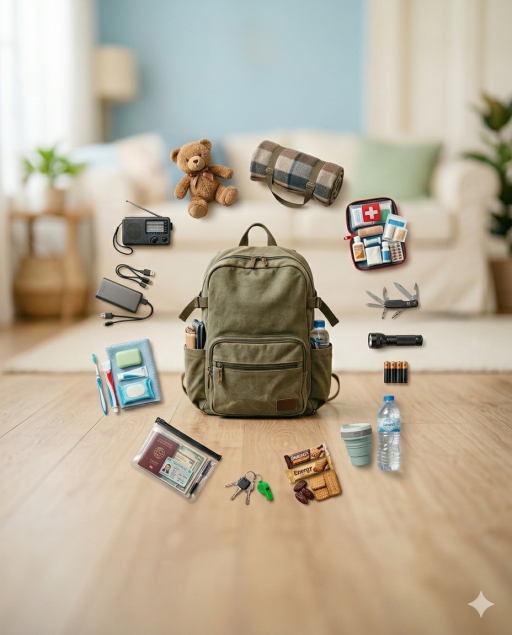 الاستعداد ينقذ الأرواح: حقيبة الطوارئ خط الدفاع الأول في زمن النزوح