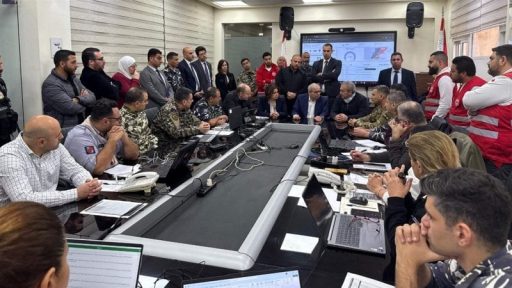 وحدة إدارة الكوارث في لبنان تعلن أرقام النزوح وتوزّع عناوين مراكز الإيواء